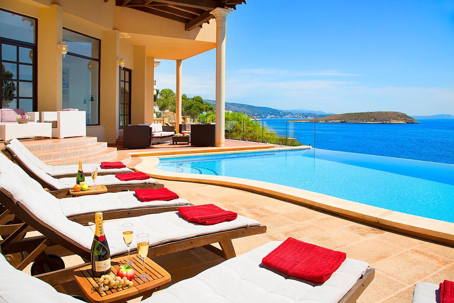 Villa Juan Carlos Cala Vinas  Exterior foto